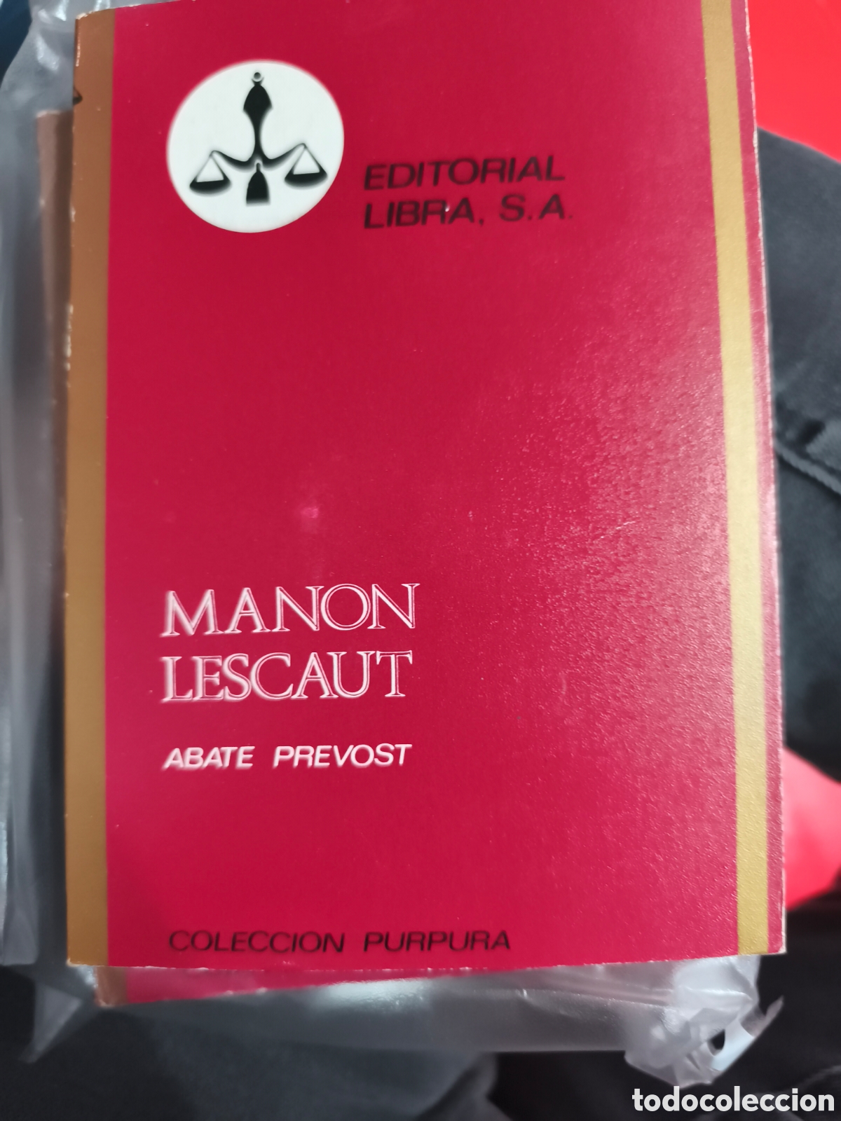 Libros antiguos: Manon Lescaut - Abate Prevost - Foto 1