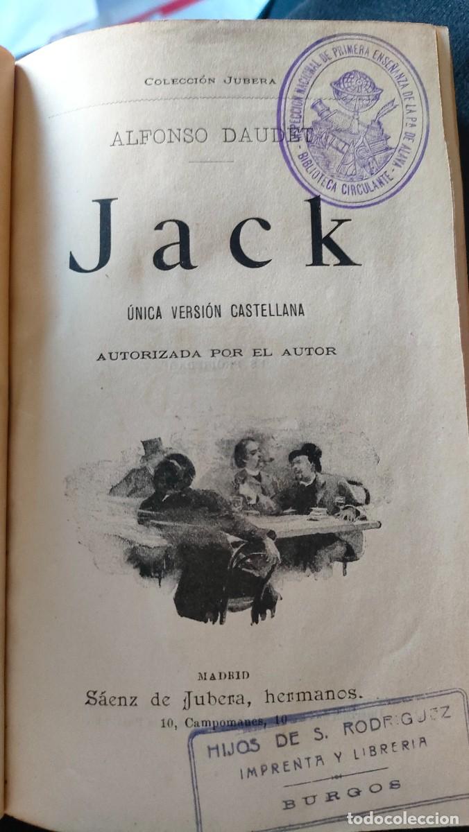 Libros antiguos: JACK. A. DAUCET ALPHONSE - Foto 2