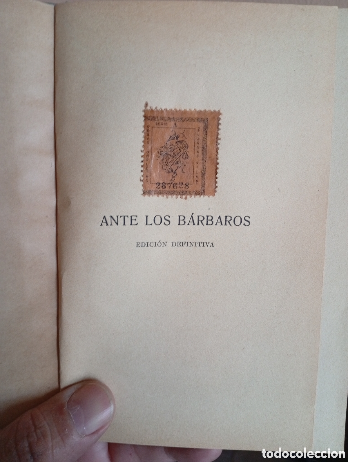 Libros antiguos: Ante los barbaros,,,,,,,,,,,,,,,,,,,,,,,,,,,p,,,,,,, - Foto 5
