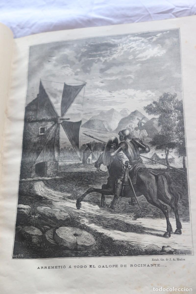 Libros antiguos: Don Quijote de la Mancha edici&oacute;n 1875 - Foto 4