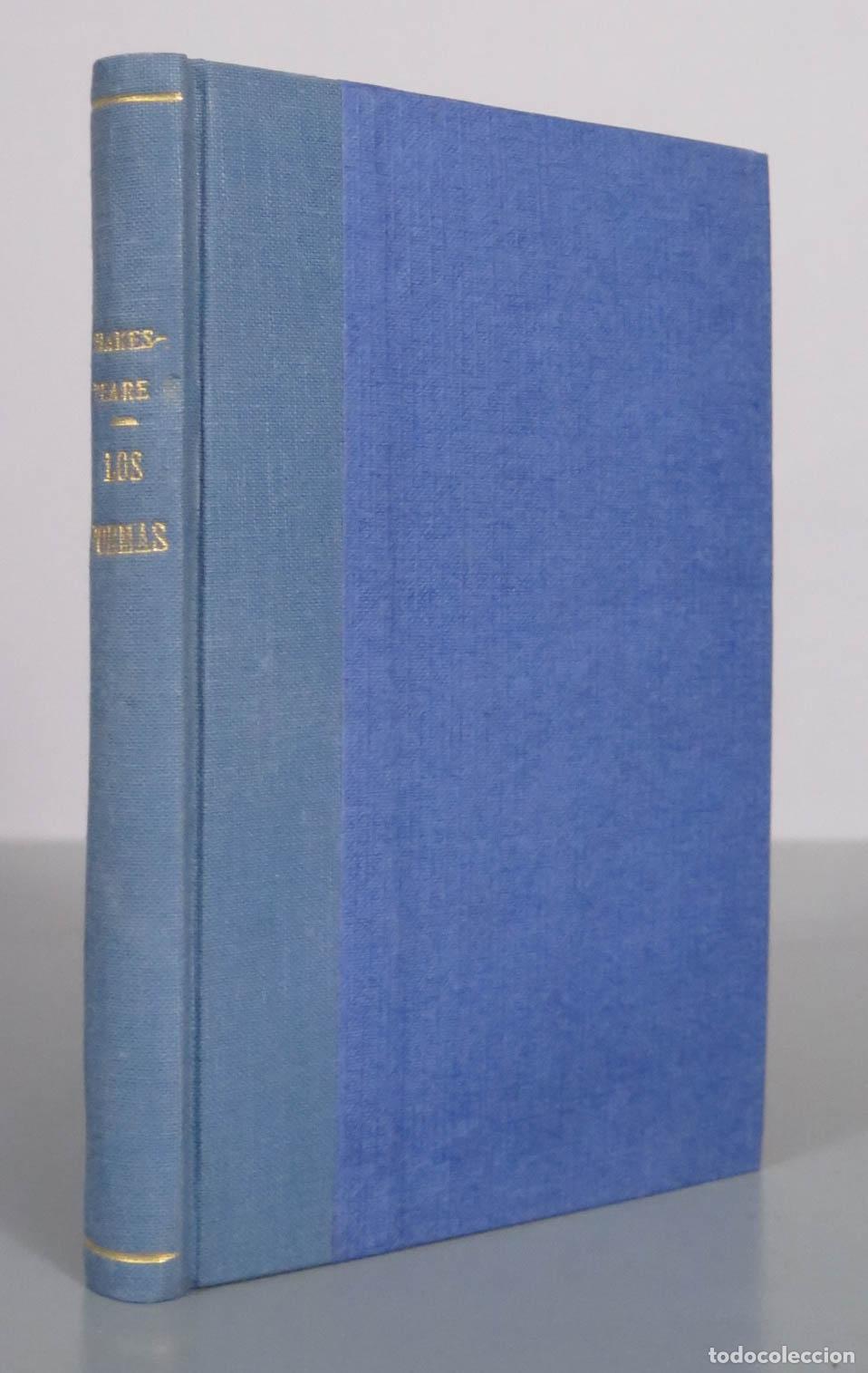 Libros antiguos: Los Poemas - William Shakespeare - Renacimiento - Foto 1
