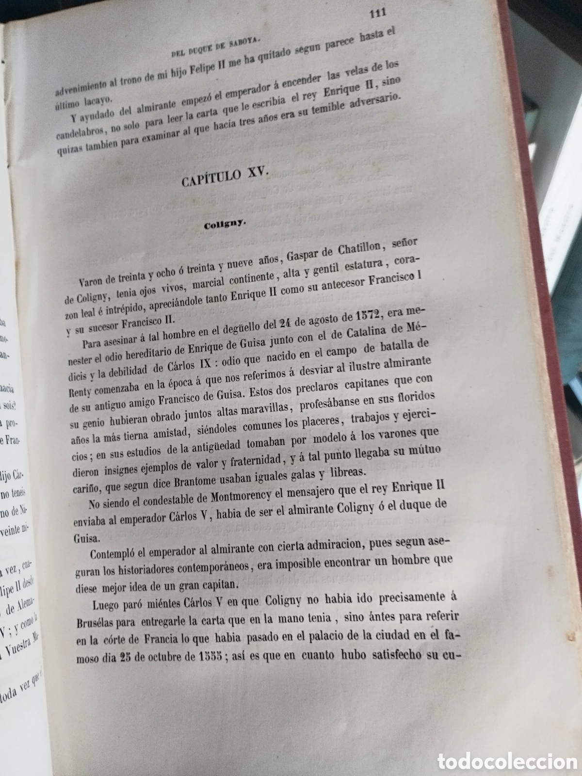 Libros antiguos: EL PAJE DEL DUQUE DE SABOYA. DUMAS Alejandro. 1862 - Foto 2