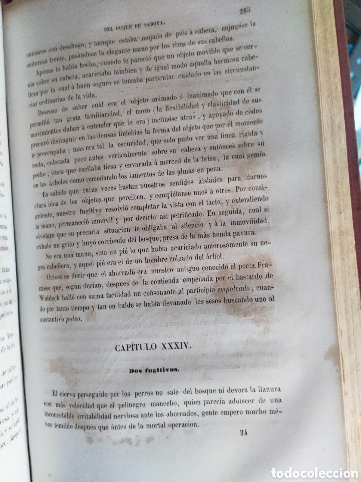 Libros antiguos: EL PAJE DEL DUQUE DE SABOYA. DUMAS Alejandro. 1862 - Foto 3