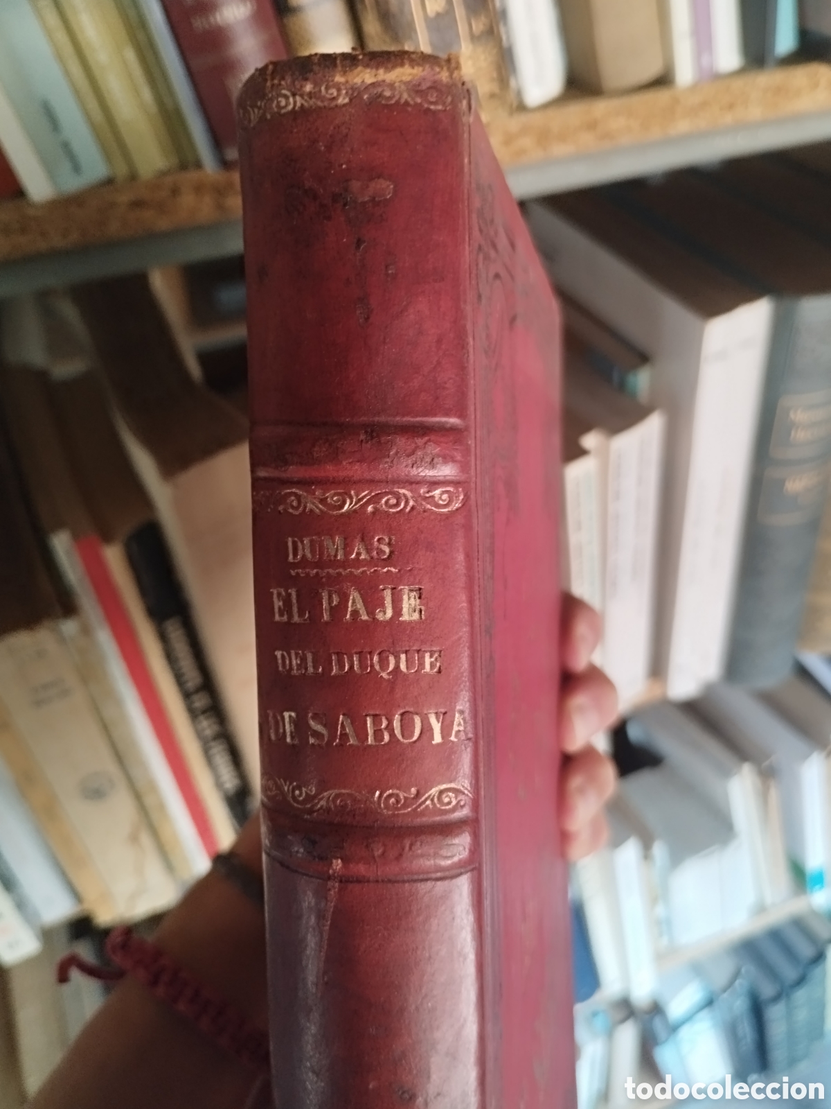 Libros antiguos: EL PAJE DEL DUQUE DE SABOYA. DUMAS Alejandro. 1862 - Foto 9