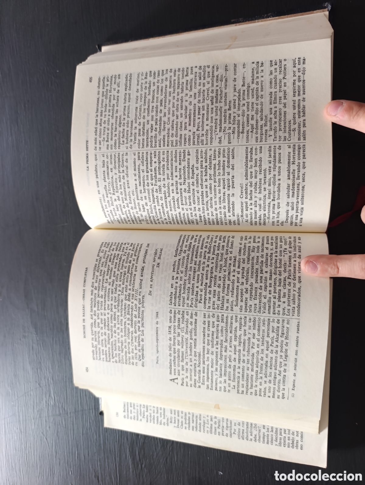 Libros antiguos: HONOR&Eacute; DE BALZAC OBRAS COMPLETAS tomo I - Foto 3