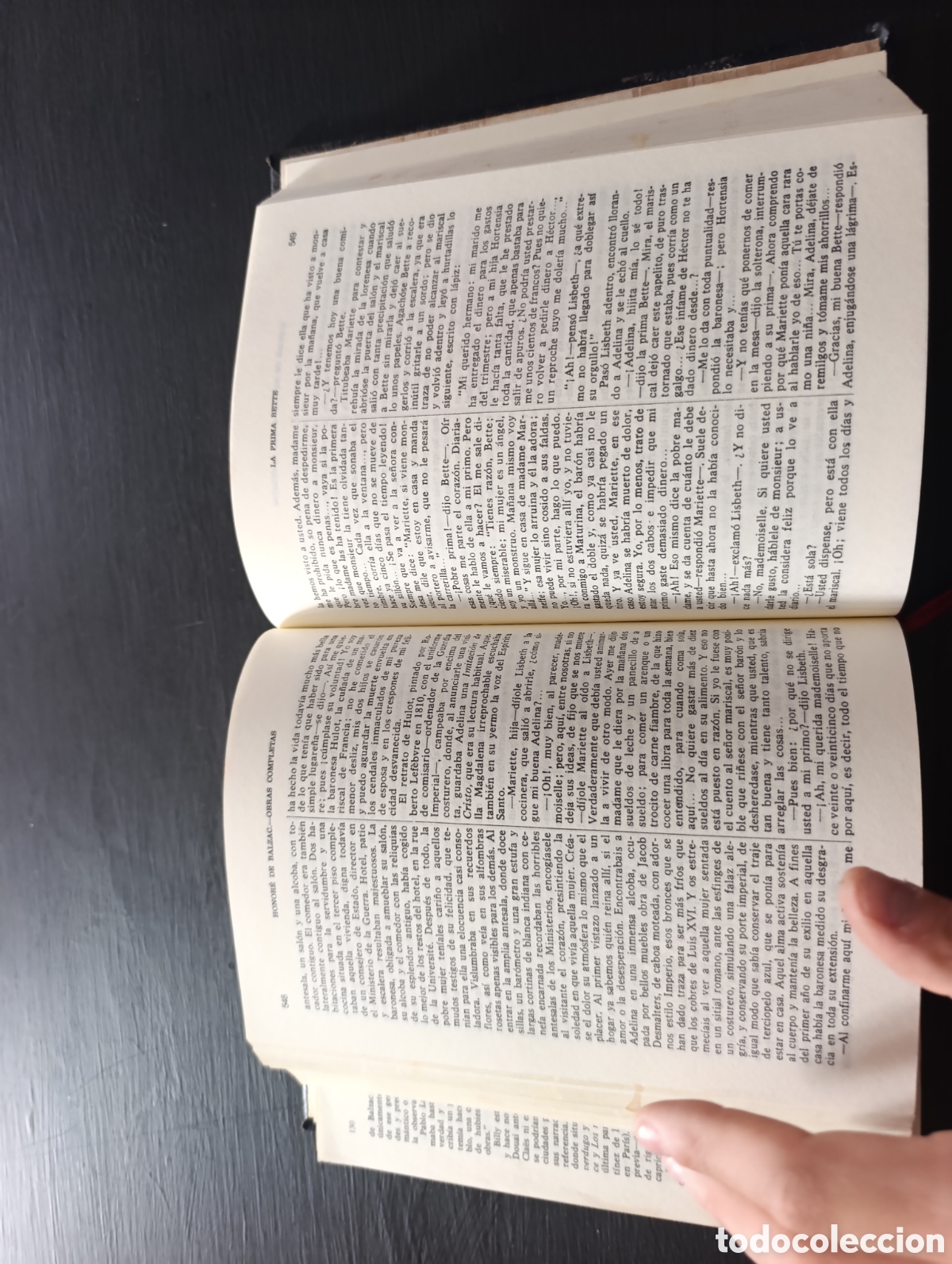 Libros antiguos: HONOR&Eacute; DE BALZAC OBRAS COMPLETAS tomo I - Foto 4