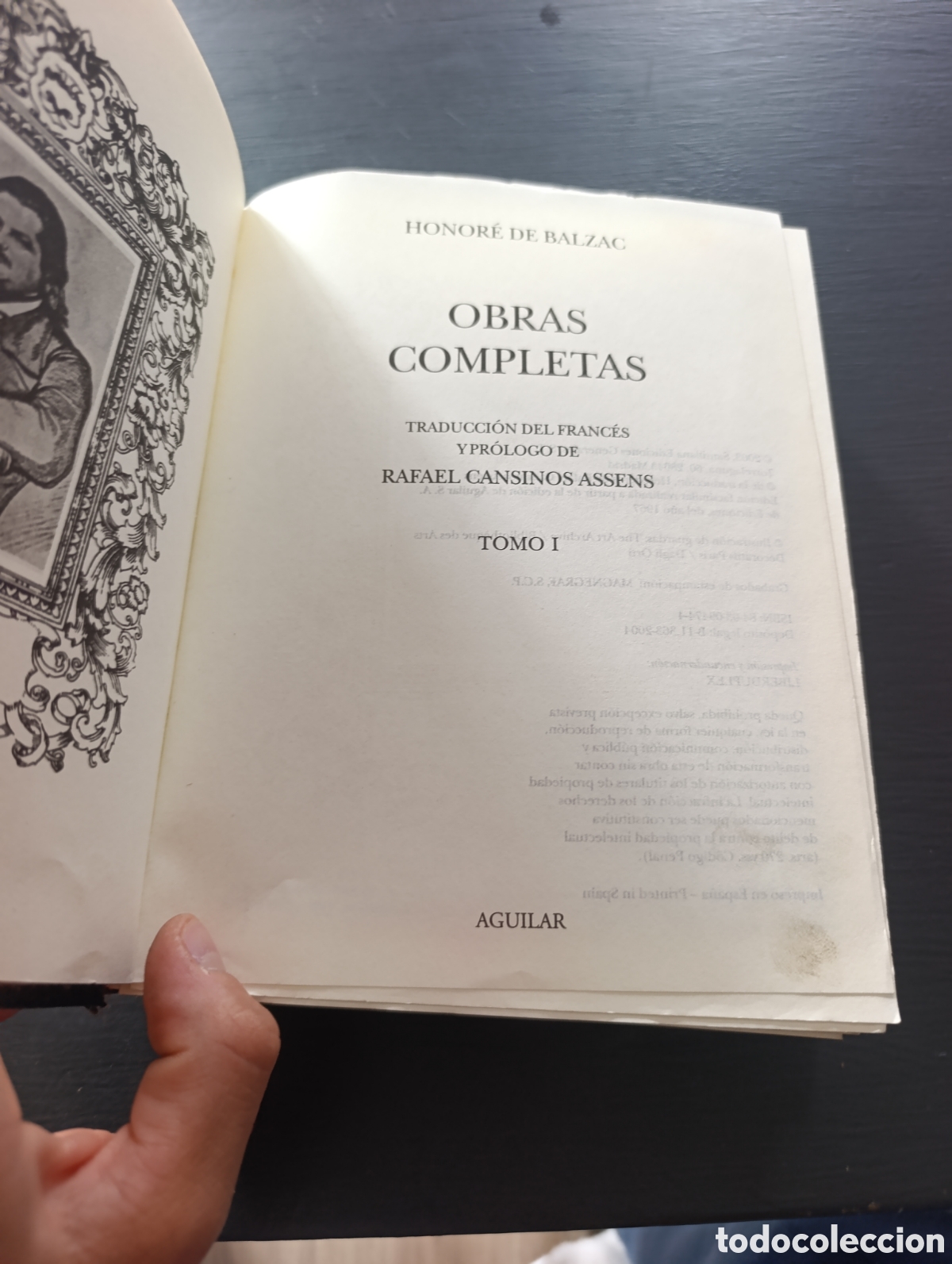 Libros antiguos: HONOR&Eacute; DE BALZAC OBRAS COMPLETAS tomo I
