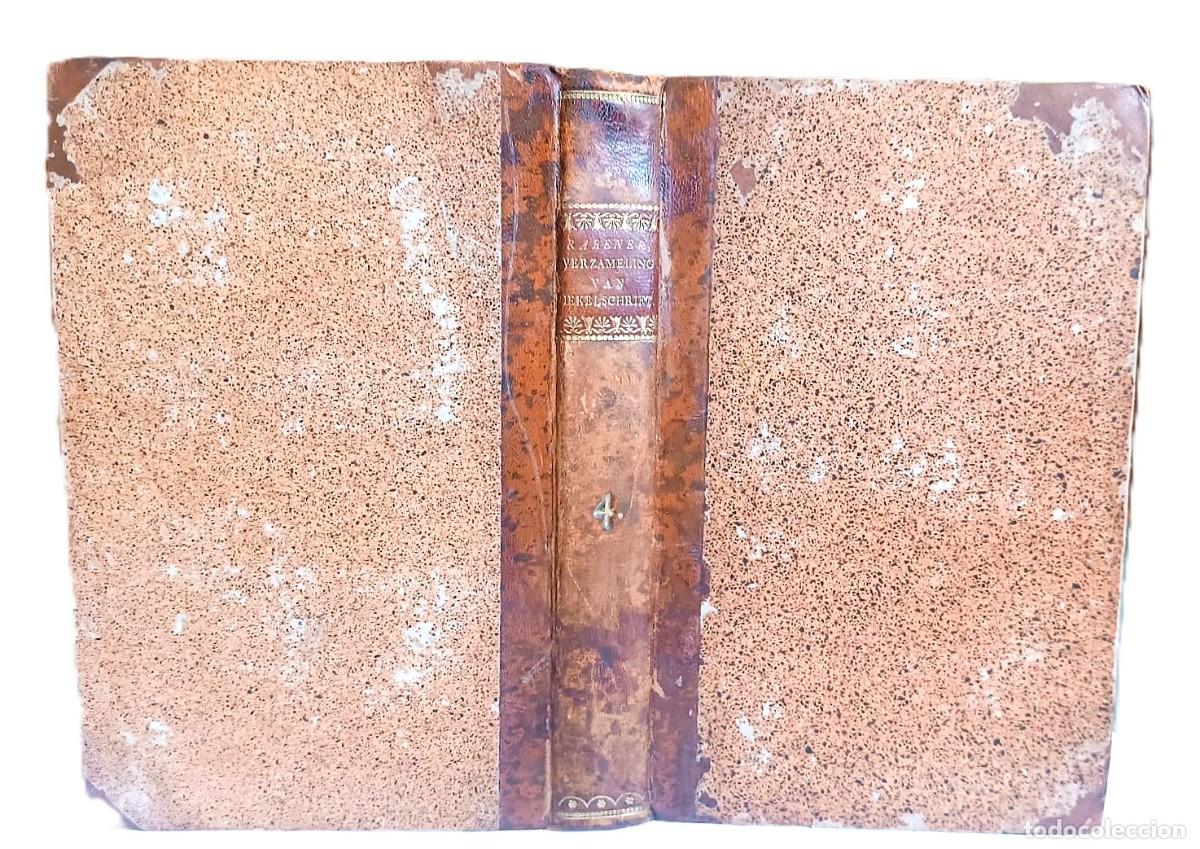 Libros antiguos: A&ntilde;o 1767. Rar&iacute;simo libro en neerland&eacute;s con una s&aacute;tira sobre Sancho Panza. Siglo XVIII