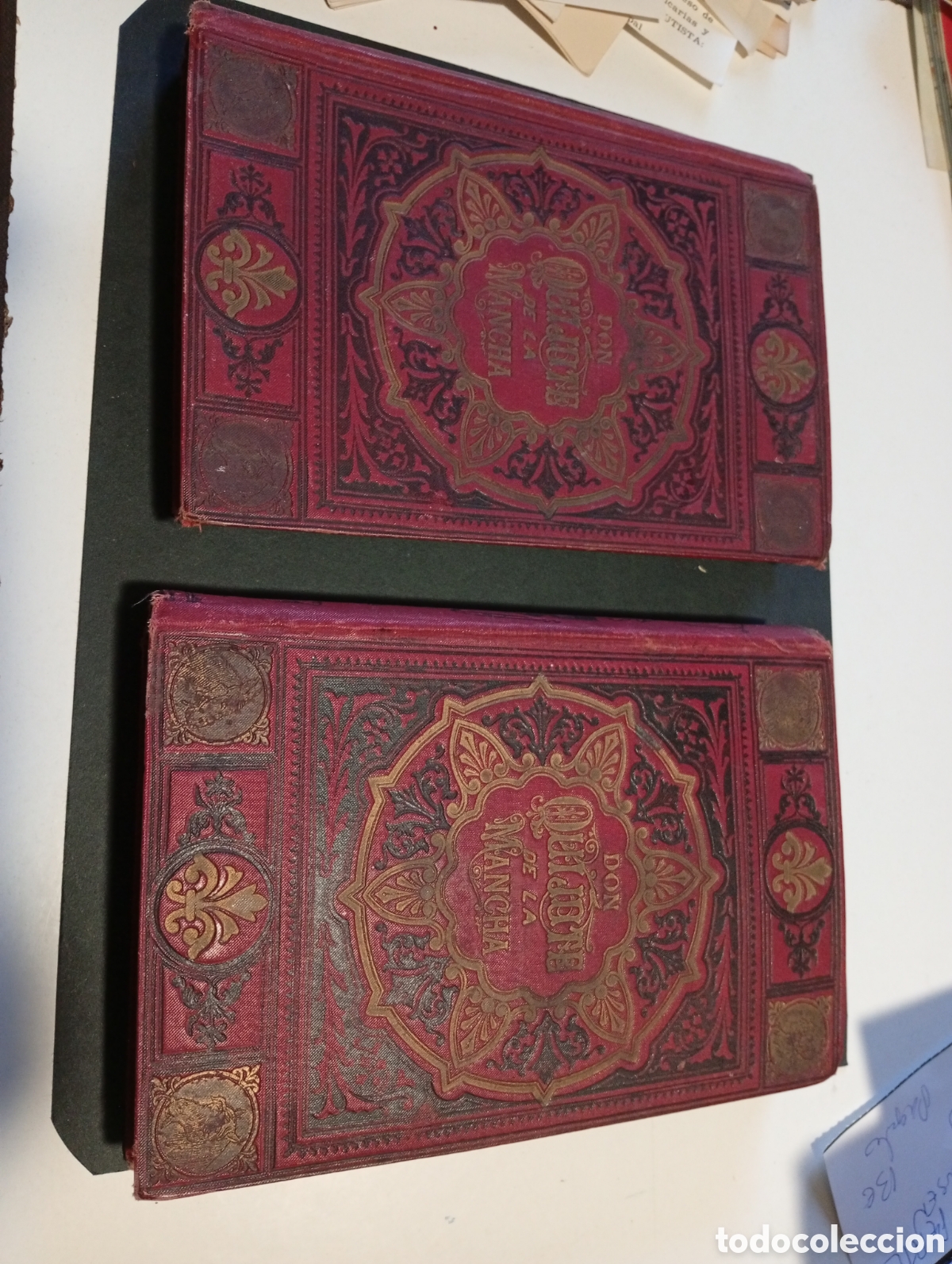 Libros antiguos: Libros Don Quijote de la Mancha 5 edici&oacute;n 1895 Biblioteca Salvatella, Barcelona