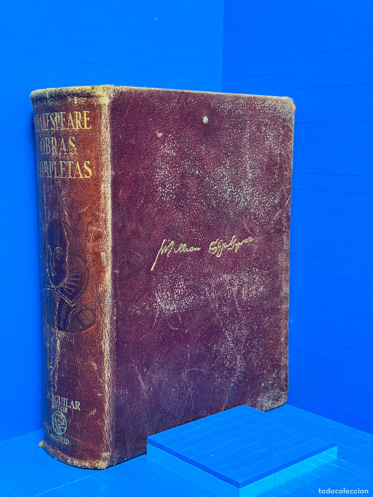 Libros antiguos: OBRAS COMPLETAS - PRIMERA VERSION INTEGRA DEL INGLES - UNICA EDICION COMPLETA EN LENGUA CASTELLANA