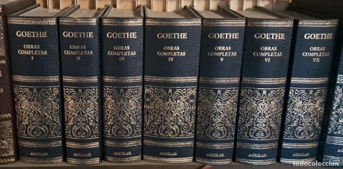 Libros antiguos: Obras Completas Goethe - Foto 1