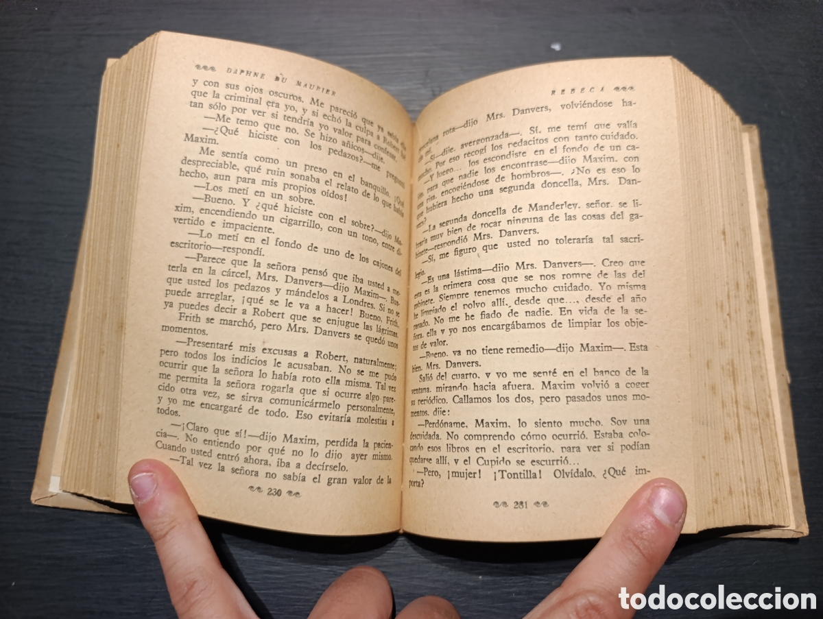 Libros antiguos: REBECA POR DAPHNE DU MAURIER - Foto 2