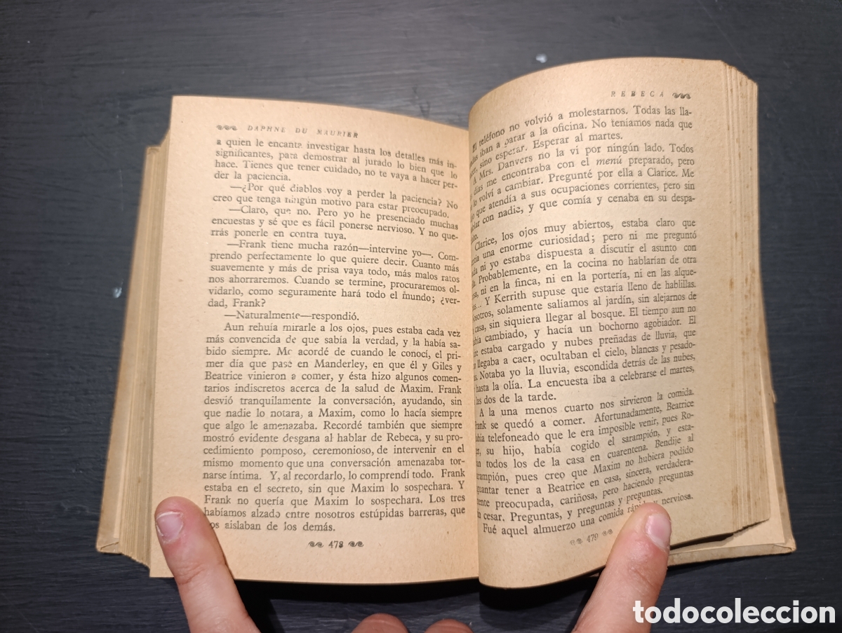 Libros antiguos: REBECA POR DAPHNE DU MAURIER - Foto 3