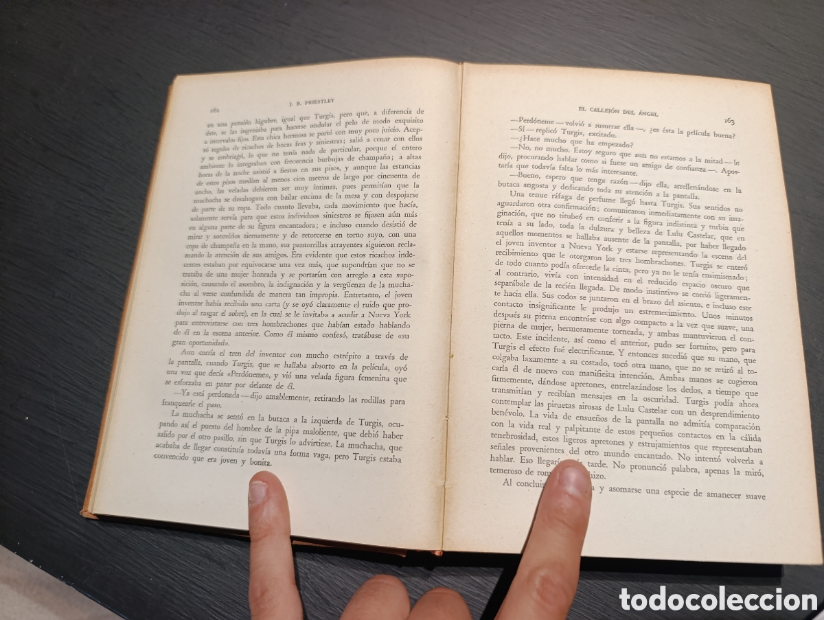 Libros antiguos: J. B. PRIESTLEY EL CALLEJ&Oacute;N DEL &Aacute;NGEL - Foto 2