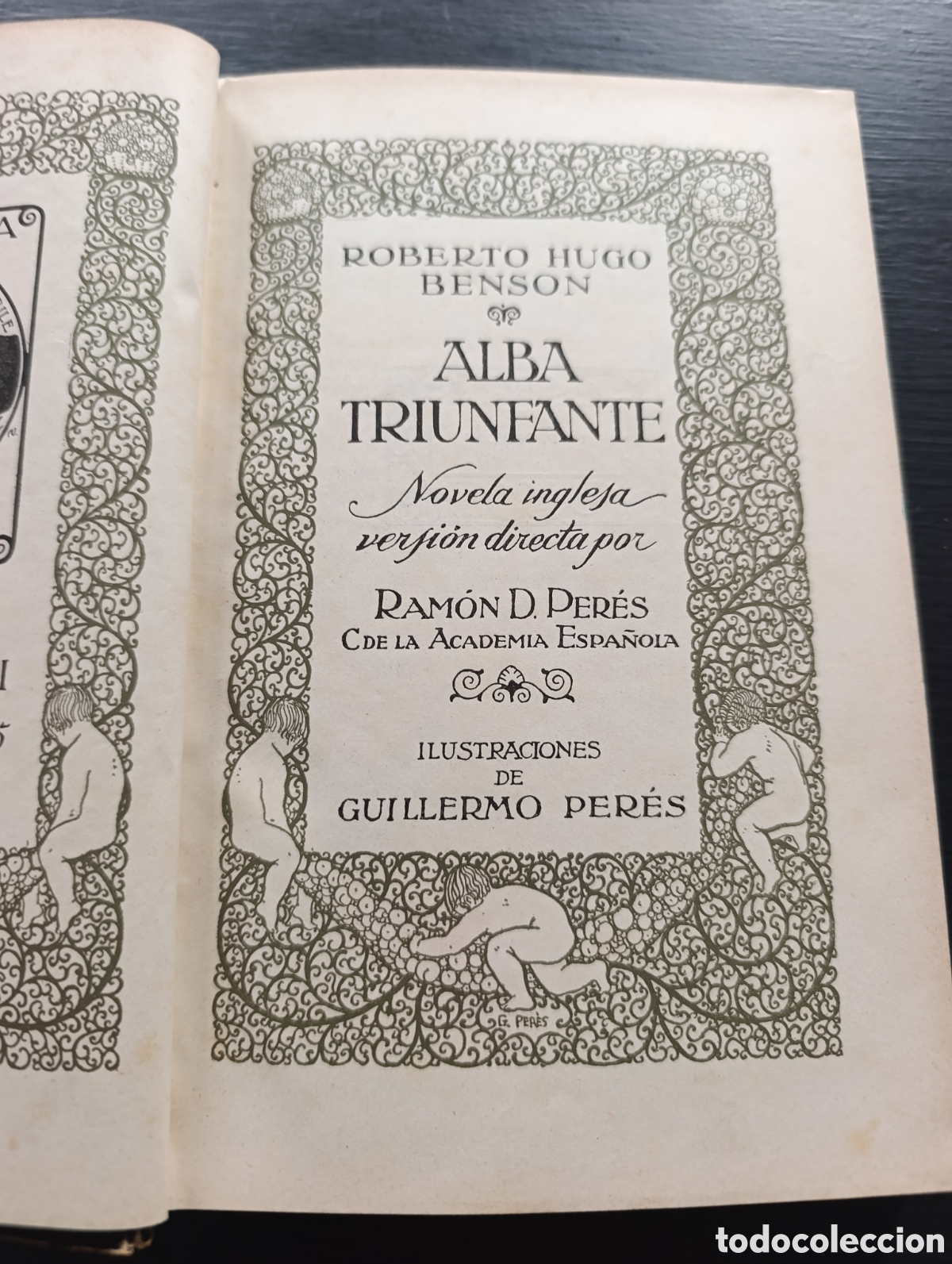 Libros antiguos: R.HUGO BENSON ALBA TRIUNFANTE - Foto 1