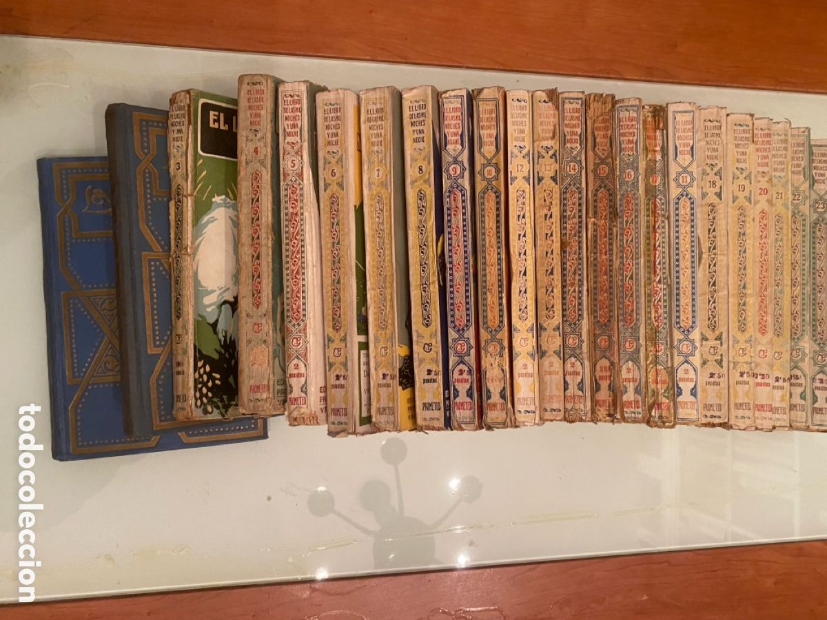 Libros antiguos: - EL LIBRO DE LAS MIL NOCHES Y UNA NOCHE (23 VOLUMENES- (Versi&oacute;n espa&ntilde;ola de Vicente Blasco Ib&aacute;&ntilde;ez)