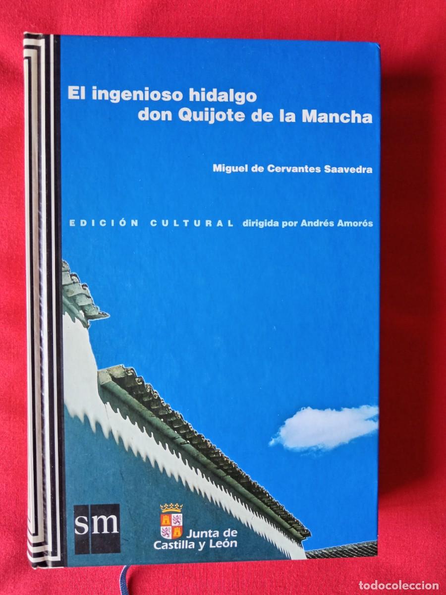 Libros antiguos: EL INGENIOSO HIDALGO DON QUIJOTE DE LA MANCHA. M. CERVANTES. EDIC. CULTURAL ANDR&Eacute;S AMOR&Oacute;S SM JUNTA C