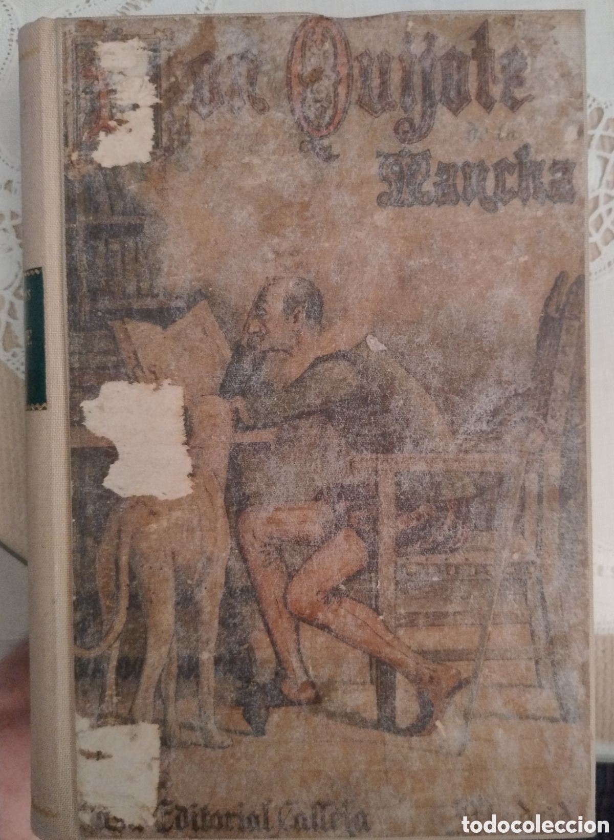 Libros antiguos: Don Quijote de la Mancha. Editorial Calleja 1917