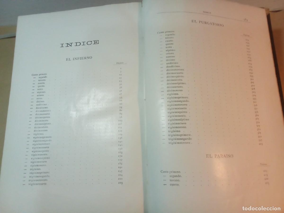 Libros antiguos: LA DIVINA COMEDIA DE DANTE ALIGHIERI, 1914 - Foto 3
