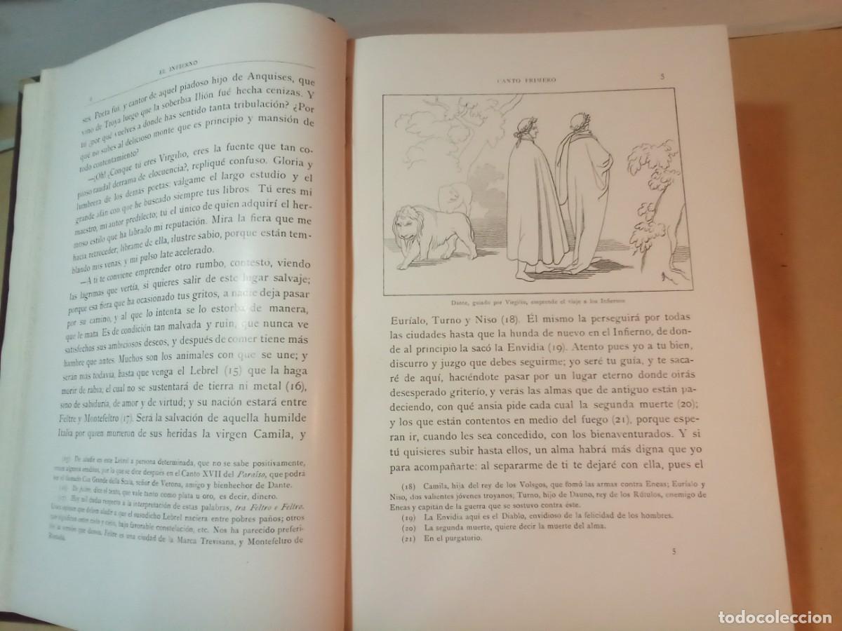 Libros antiguos: LA DIVINA COMEDIA DE DANTE ALIGHIERI, 1914 - Foto 5