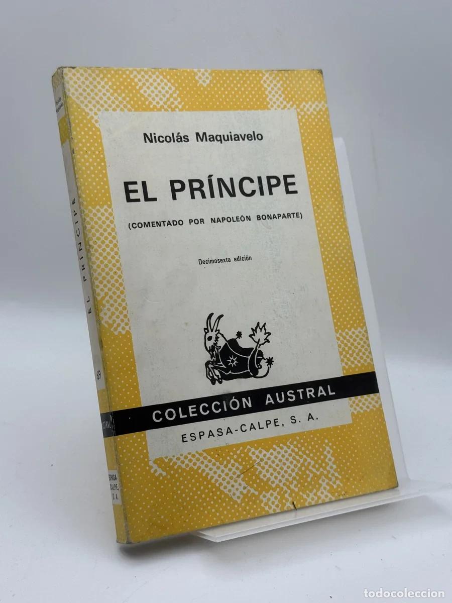 Libros antiguos: EL PR&Iacute;NCIPE - Nicol&aacute;s Maquiavelo
