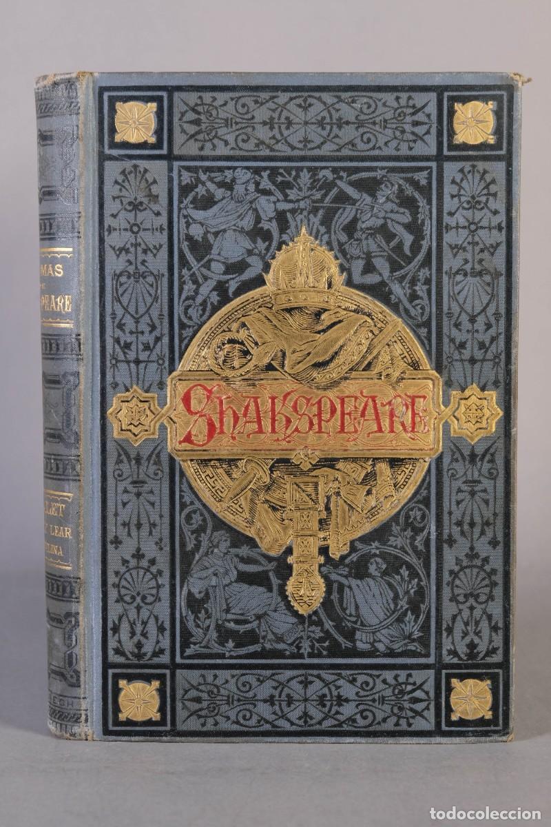 Libros antiguos: DRAMAS DE GUILLERMO SHAKESPEARE - BIBLIOTECA ARTE Y LETRAS, 1886