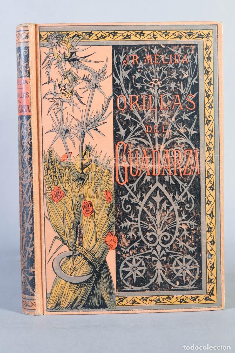 Libros antiguos: ORILLAS DEL GUADARZA - J.RAM&Oacute;M M&Eacute;LIDA - BIBLIOTECA ARTE Y LETRAS 1887