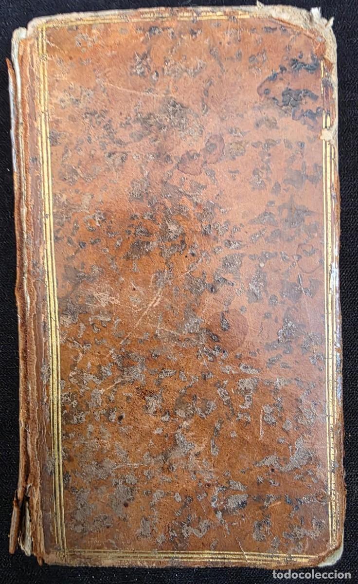 Libros antiguos: L.350 De Imitatione Christi (1773) &ndash; edici&oacute;n latina con grabado &ndash; encuadernaci&oacute;n en piel antigua
