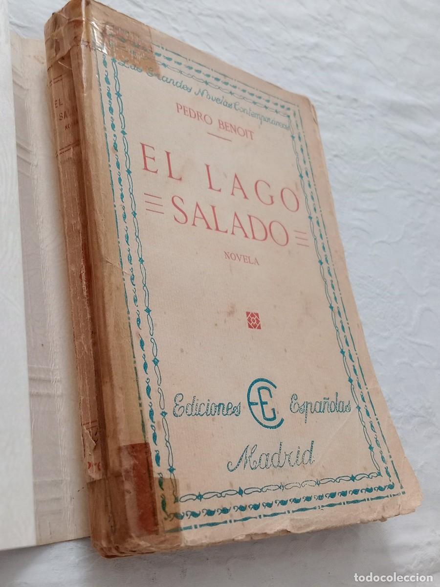 Libros antiguos: Pedro Benoit El lago salado - Foto 9
