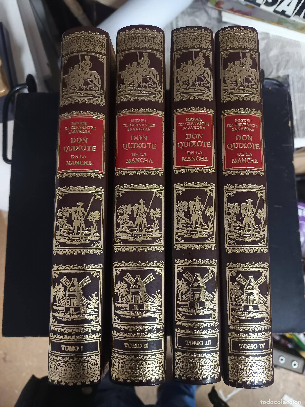 Libros antiguos: DON QUIJOTE DE LA MANCHA MIGUEL DE CERVANTES, EDICION C&Iacute;RCULO DEL BIBLI&Oacute;FILO. 1983, PERFECTO ESTADO