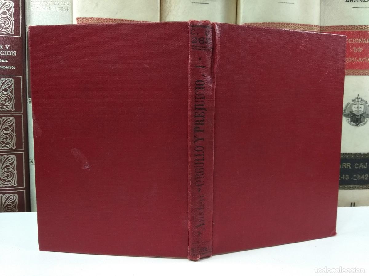 Libros antiguos: ORGULLO Y PREJUICIO. NOVELA. Tomo I. JANE AUSTEN. Colecci&oacute;n Universal. Edita Calpe, Madrid, 1924.