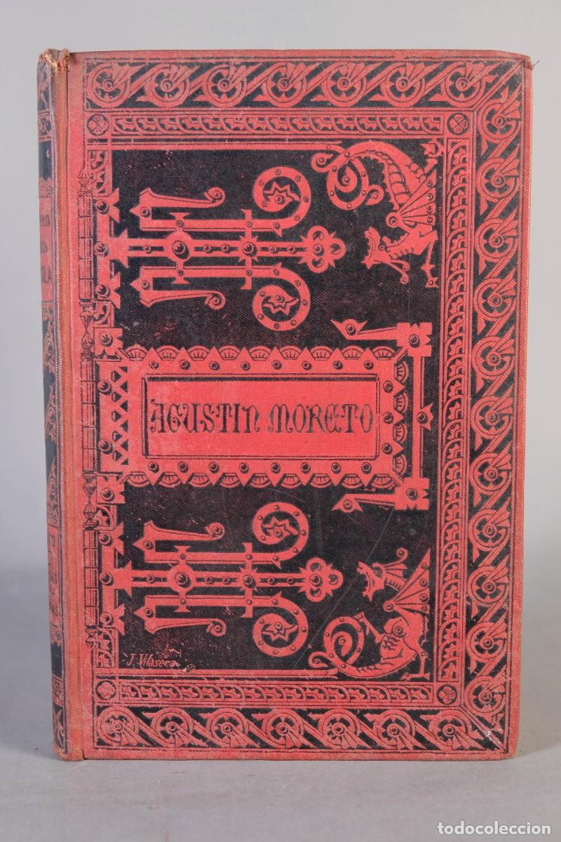 Libros antiguos: COMEDIAS ESCOGIDAS DE D.AGUSTIN MORETO Y CABA&Ntilde;A - BIBLIOTECA CL&Aacute;SICA ESPA&Ntilde;OLA 1888