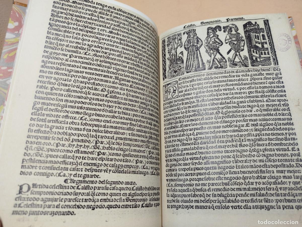 Libros antiguos: LA CELESTINA CURIOSO FACSIMIL - Foto 4