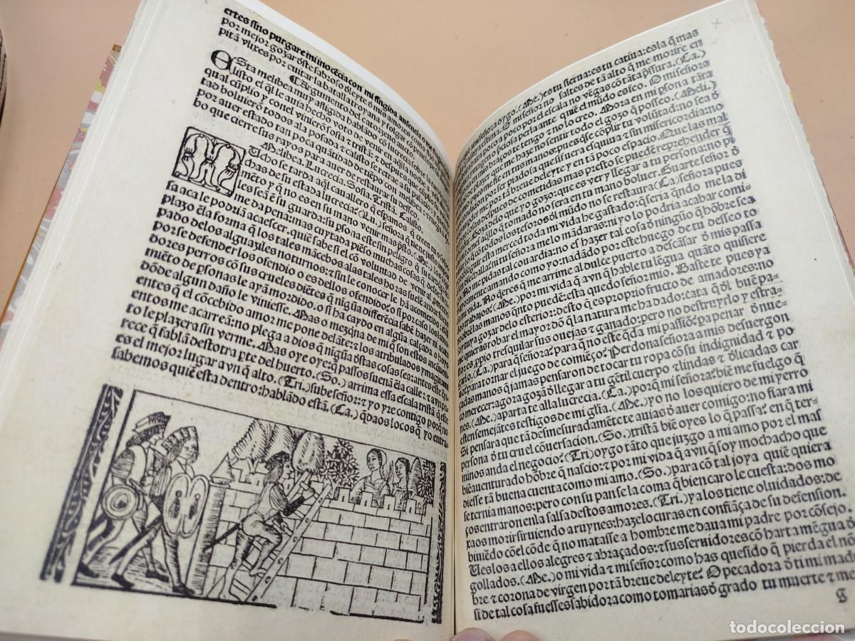 Libros antiguos: LA CELESTINA CURIOSO FACSIMIL - Foto 8