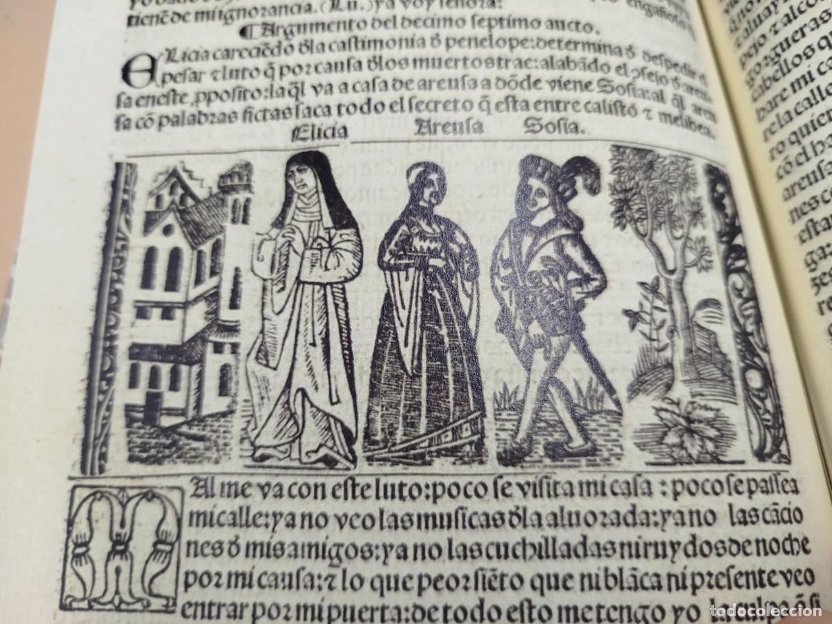 Libros antiguos: LA CELESTINA CURIOSO FACSIMIL - Foto 9