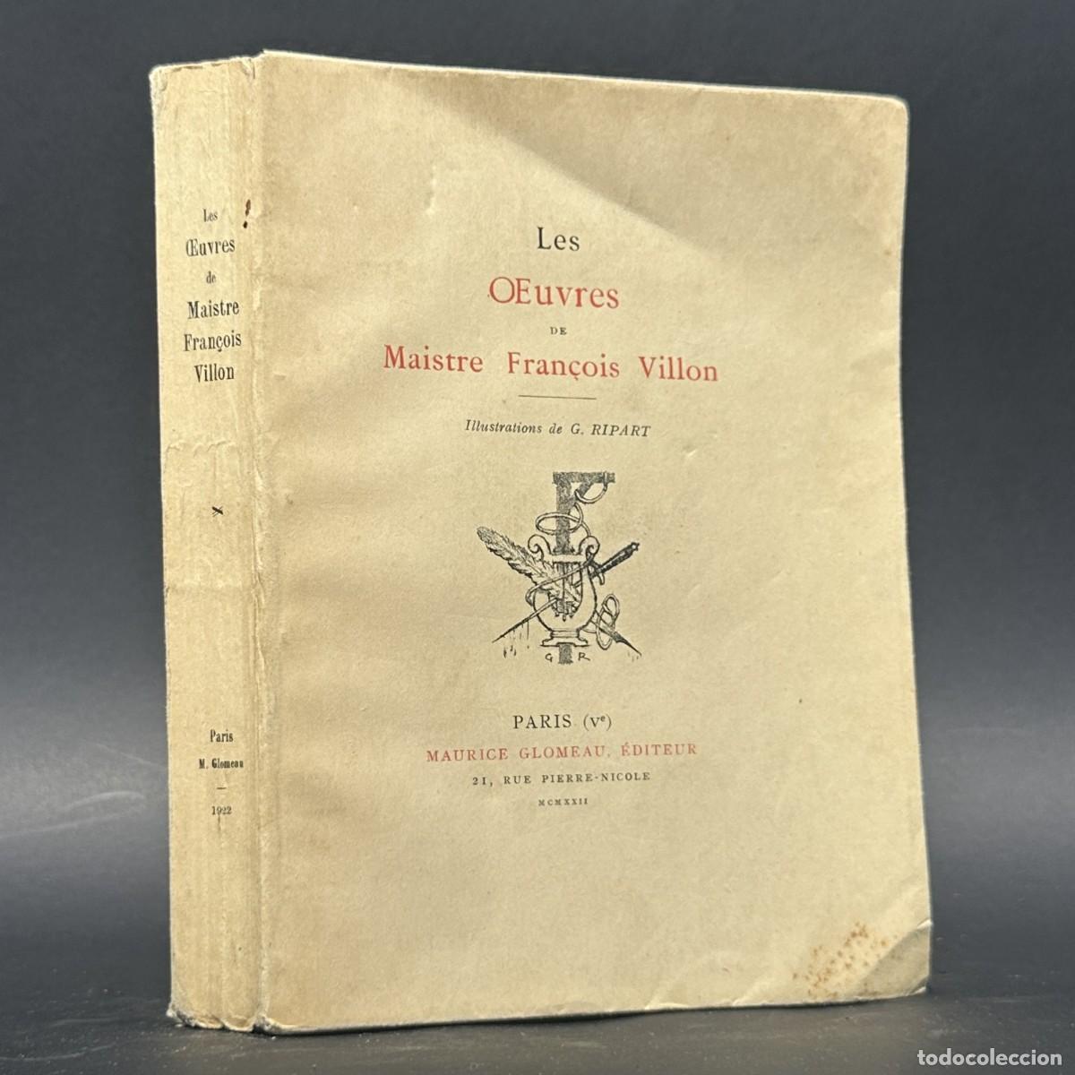 Libros antiguos: a&ntilde;o 1922 - OBRAS COMPLETAS DE VILLIERS DE L'ISLE ADAM -