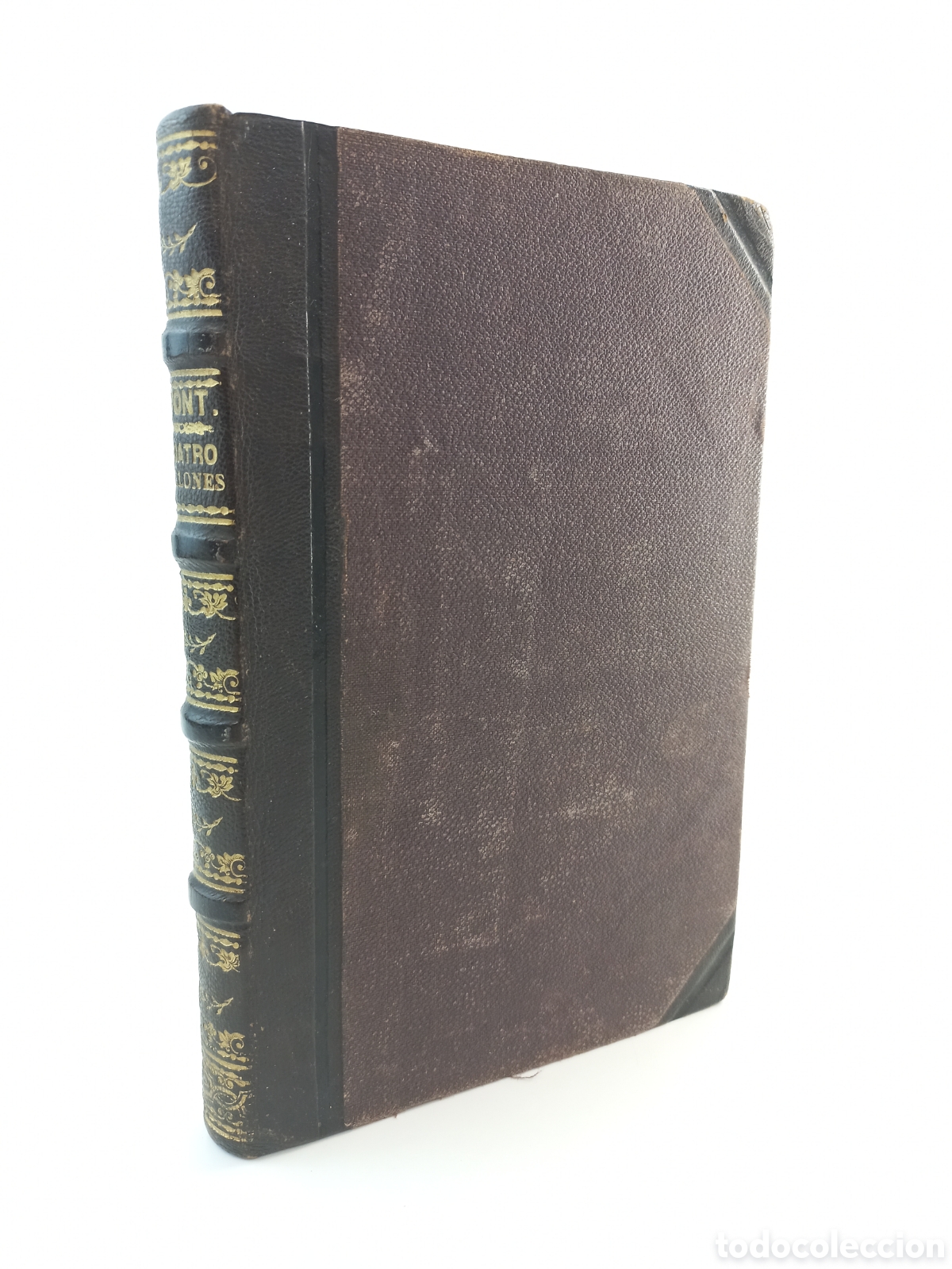 Libros antiguos: &iexcl;Cuatro Millones!. Eusebio Font y Moreso. San Mart&iacute;n Librero Editor, 1877. - Foto 1