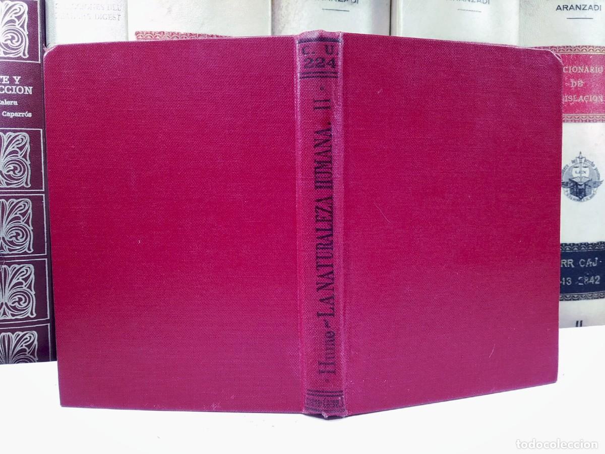 Libros antiguos: TRATADO DE LA NATURALEZA HUMANA. Tomo II. DAVID HUME. Colecci&oacute;n Universal. Edita Calpe, Madrid, 1923