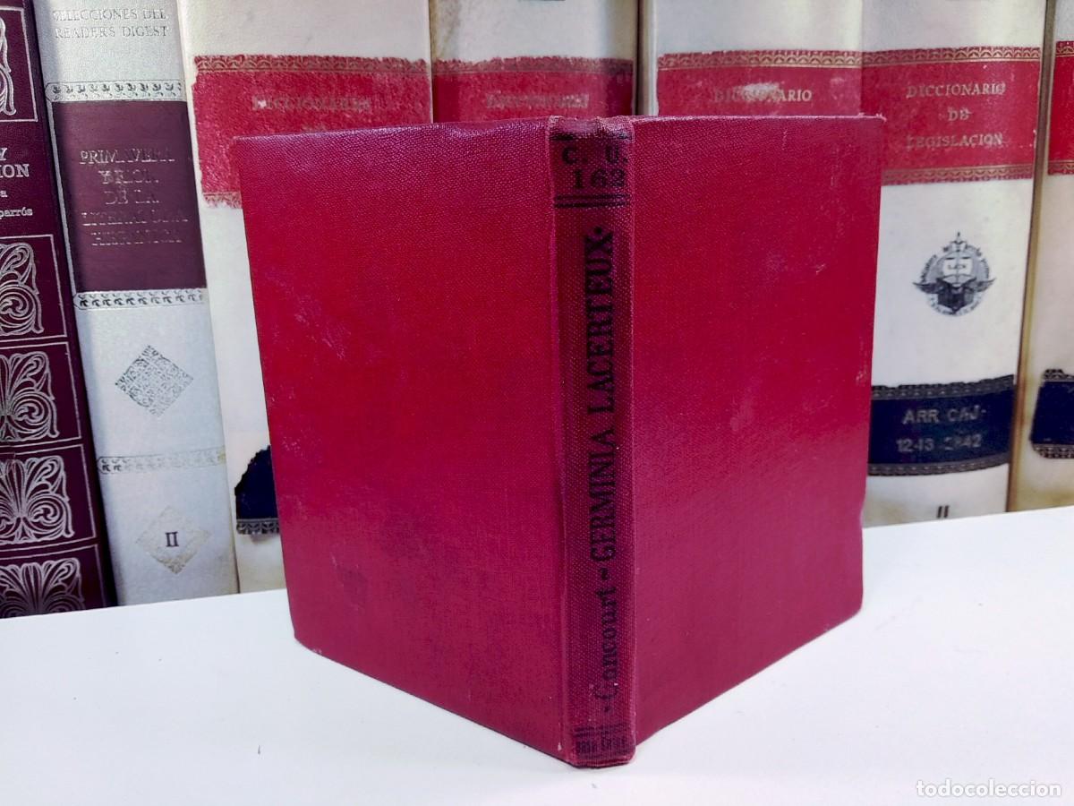 Libros antiguos: GERMINIA LECERTEUX. NOVELA. Por Edmundo y Julio de Goncourt. Colecci&oacute;n Universal. Edita Calpe, 1921