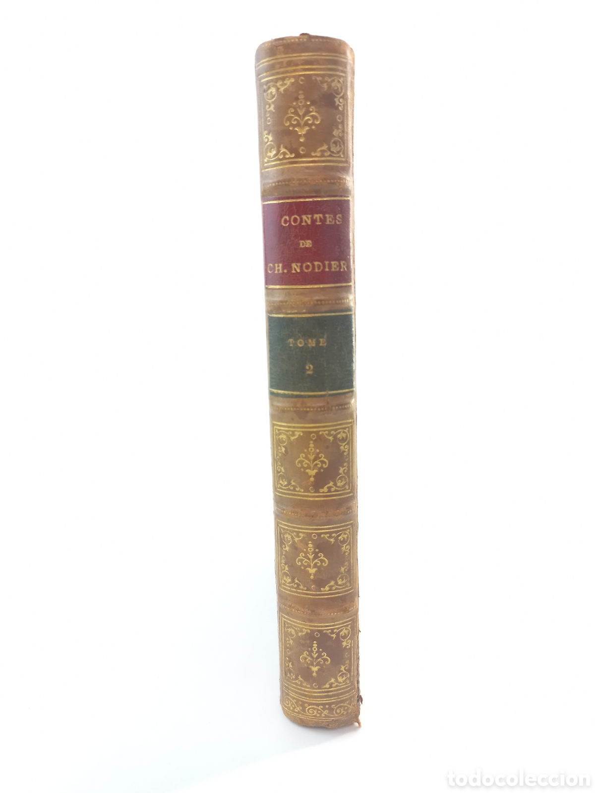 Libros antiguos: Contes de Charles Nodier Illustres. Bibliotheque d'education.
