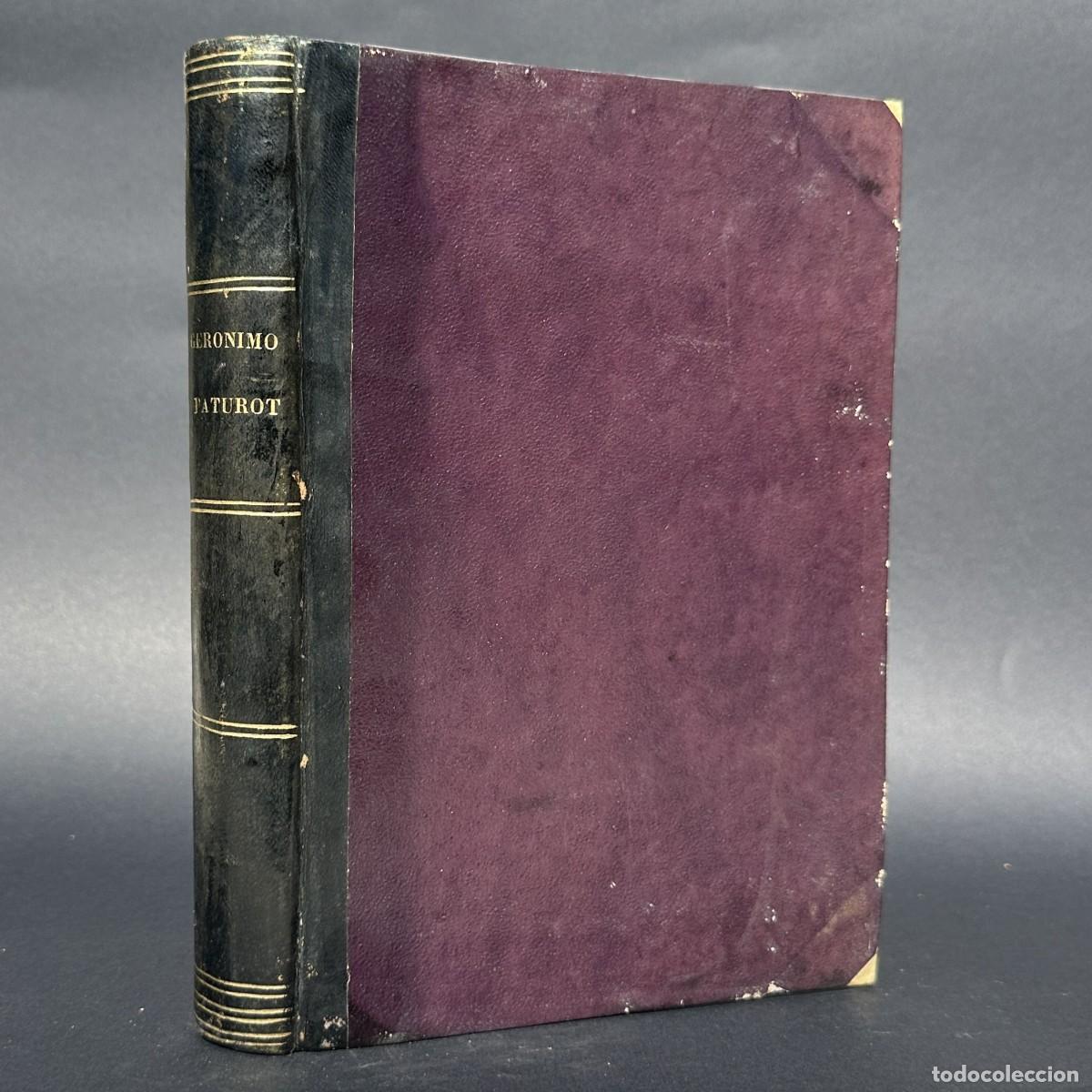 Libri antichi: a&ntilde;o 1849 - ATILA - GERONIMO PATUROT - MEMORIAS DE UN MEDICO - FOLLETIN DEL DIARIO DE BARCELONA