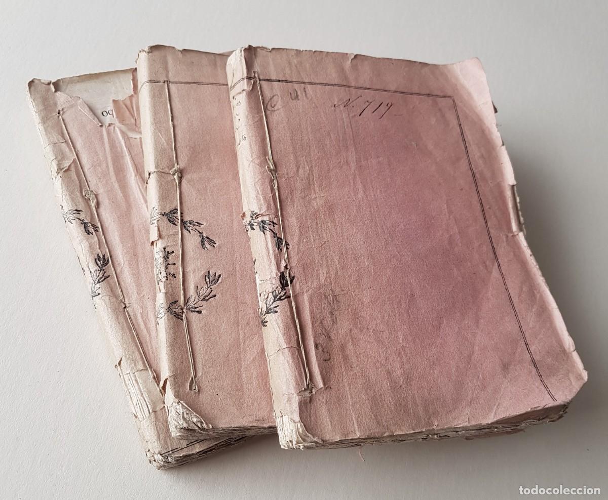 Antiquarische B&uuml;cher: Ocios en mi Arresto &oacute; Correspondencia Mitol&oacute;gica. MART&Iacute;N DE BERNARDO, Ger&oacute;nimo. Tres tomos.