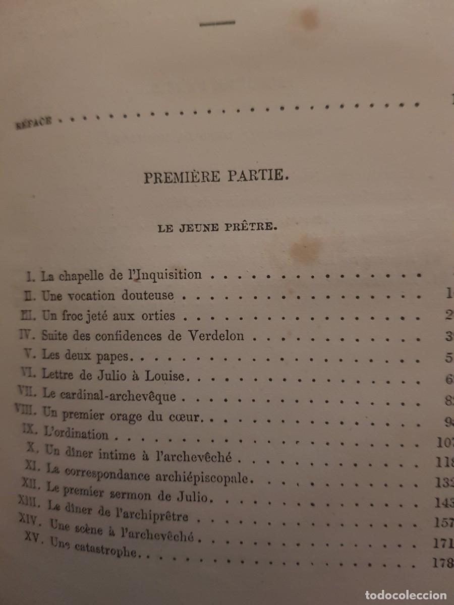 Libros antiguos: LE MAUDIT - LABB&Eacute; - TOME PREMIER - A.LACROIX - 1865 EN FRANC&Eacute;S - Foto 20