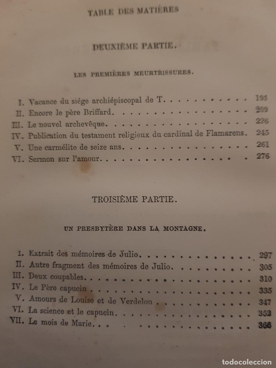 Libros antiguos: LE MAUDIT - LABB&Eacute; - TOME PREMIER - A.LACROIX - 1865 EN FRANC&Eacute;S - Foto 21