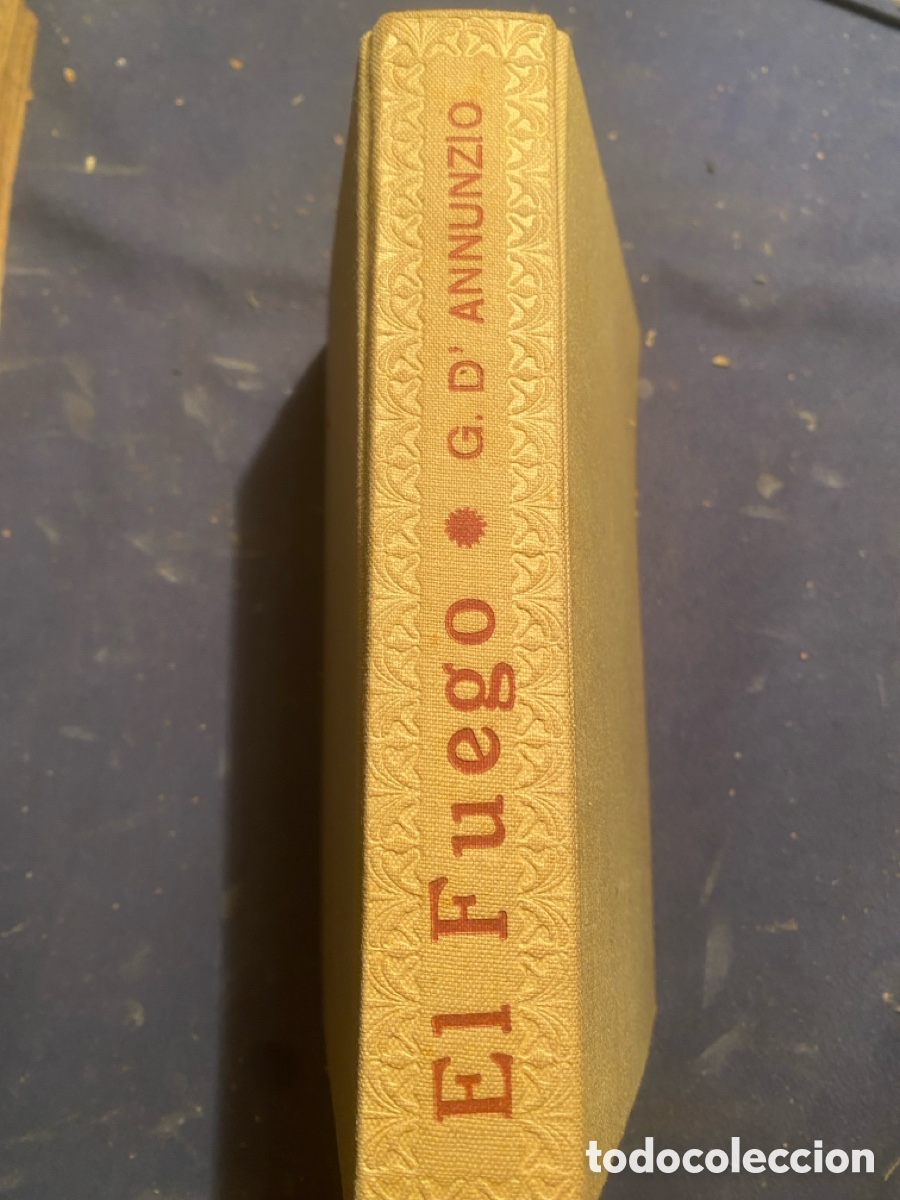 Libros antiguos: GABRIEL D'ANNUNZIO: - EL FUEGO (COMPLETO) - (MAUCCI)