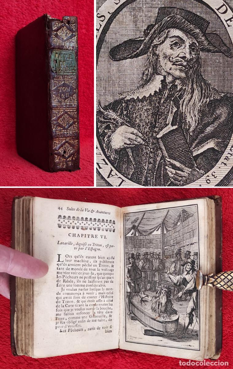 Libros antiguos: ❤️️A&Ntilde;O 1699 - EL LAZARILLO DE TORMES - 20 GRABADOS - OBRA COMPLETA - 1350&euro; EN LIBRER&Iacute;AS