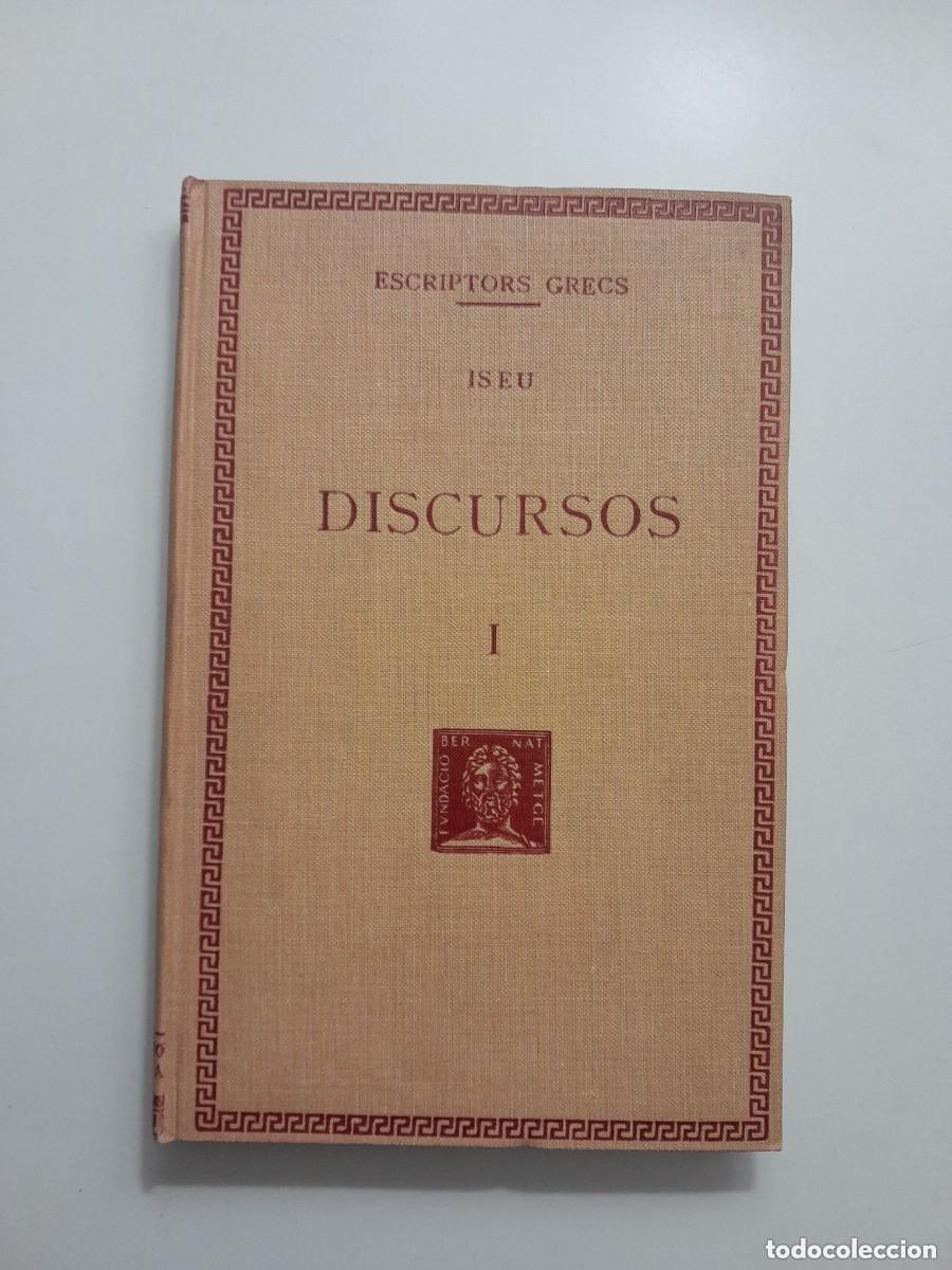 Antiquarische B&uuml;cher: DISCURSOS I - ISEU (BERNAT METGE, 1930)