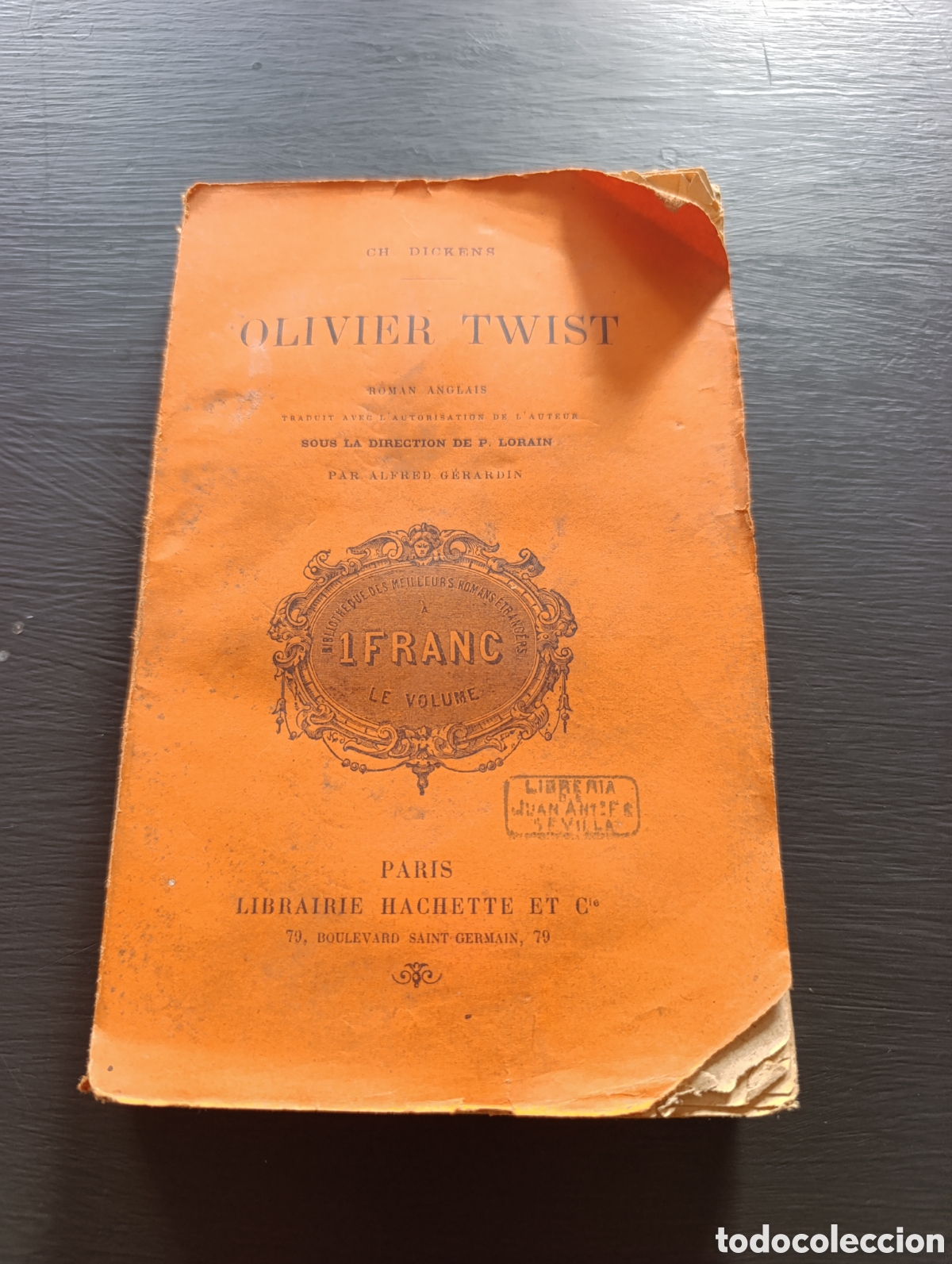 Libros antiguos: CH. DICKENS OLIVIER TWIST. Paris 1905 - Foto 1