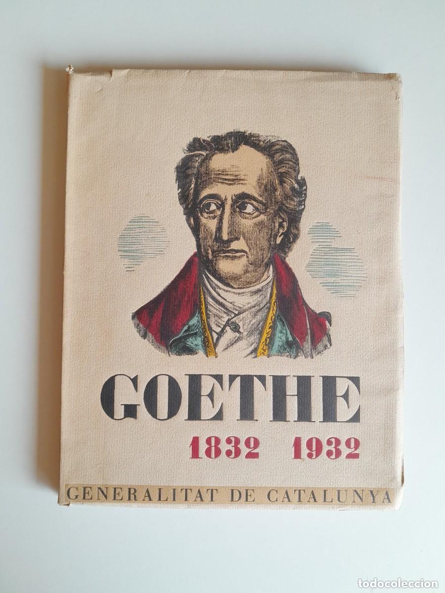 Antiquarische B&uuml;cher: GOETHE: ANTOLOGIA QUE LA GENERALITAT DEDICA A LES ESCOLES DE CATALUNYA (1932)