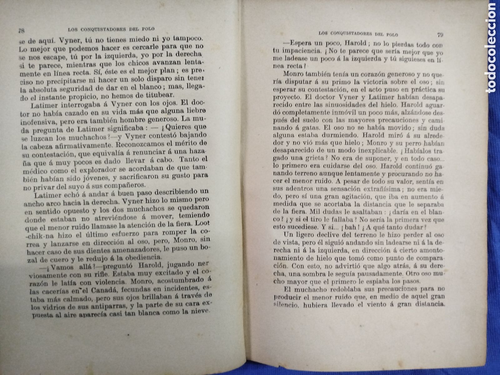 Libros antiguos: Frank H. Shaw, Los conquistadores del polo - Foto 3